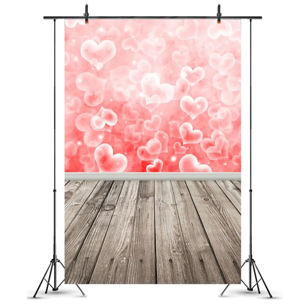 

Блестящие светлые фоны для фотосъемки в стиле боке любовь деревянный пол Декор для вечеринки на день рождения Свадебный Фотофон для фотост...