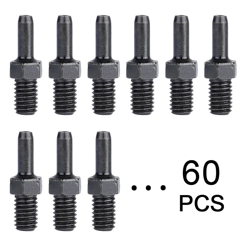 Deemount 3PCS инструмент для демонтажа цепи велосипеда(экстрактор Pin Услуги Запчасти для цепи для замены велосипедной цепи инструмент для ремонта Запчасти аксессуары - Цвет: 60PCS