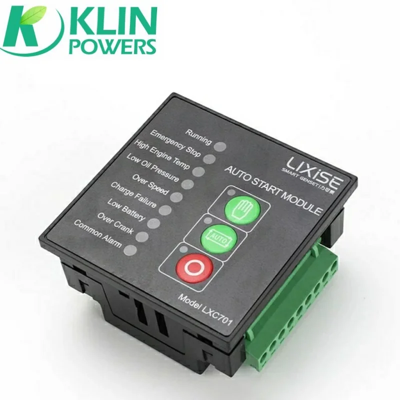 

LXC701 Lixise Controller Engine Auto Start Control Unit Diesel Power Generator Module Completely Replaced Dse501k