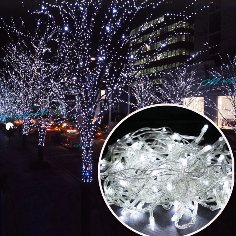 Светодиодная гирлянсветильник на рождественскую елку 300 светодисветодиодный 30 м