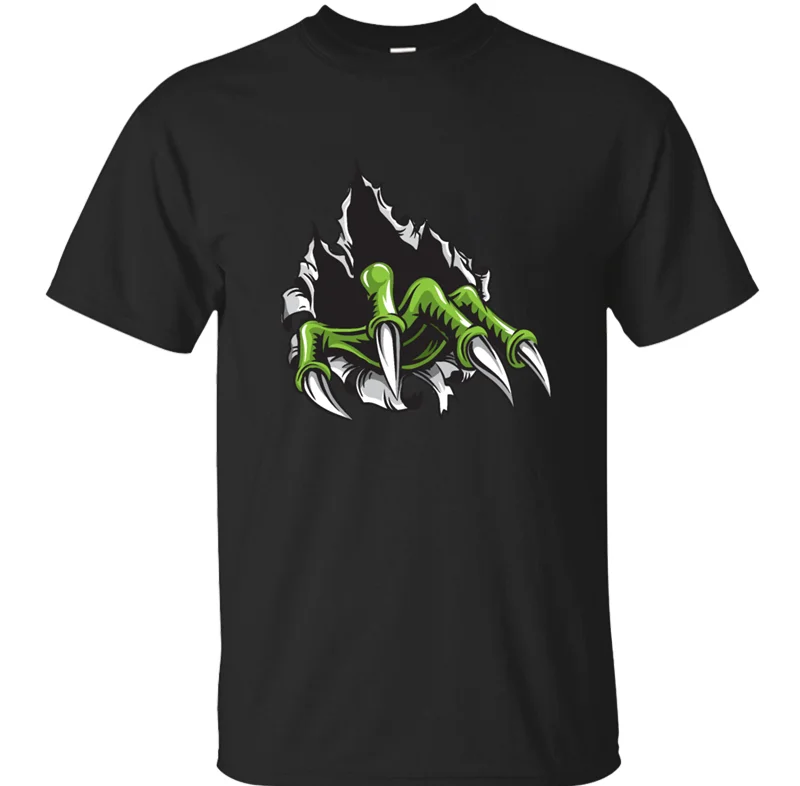 

Print Horror Claw Mens T-Shirt T Shirt For Men Tshirt For Men Basic Solid Cotton Simple Cool Homme Hip Hop Camisa Blanca Hombre