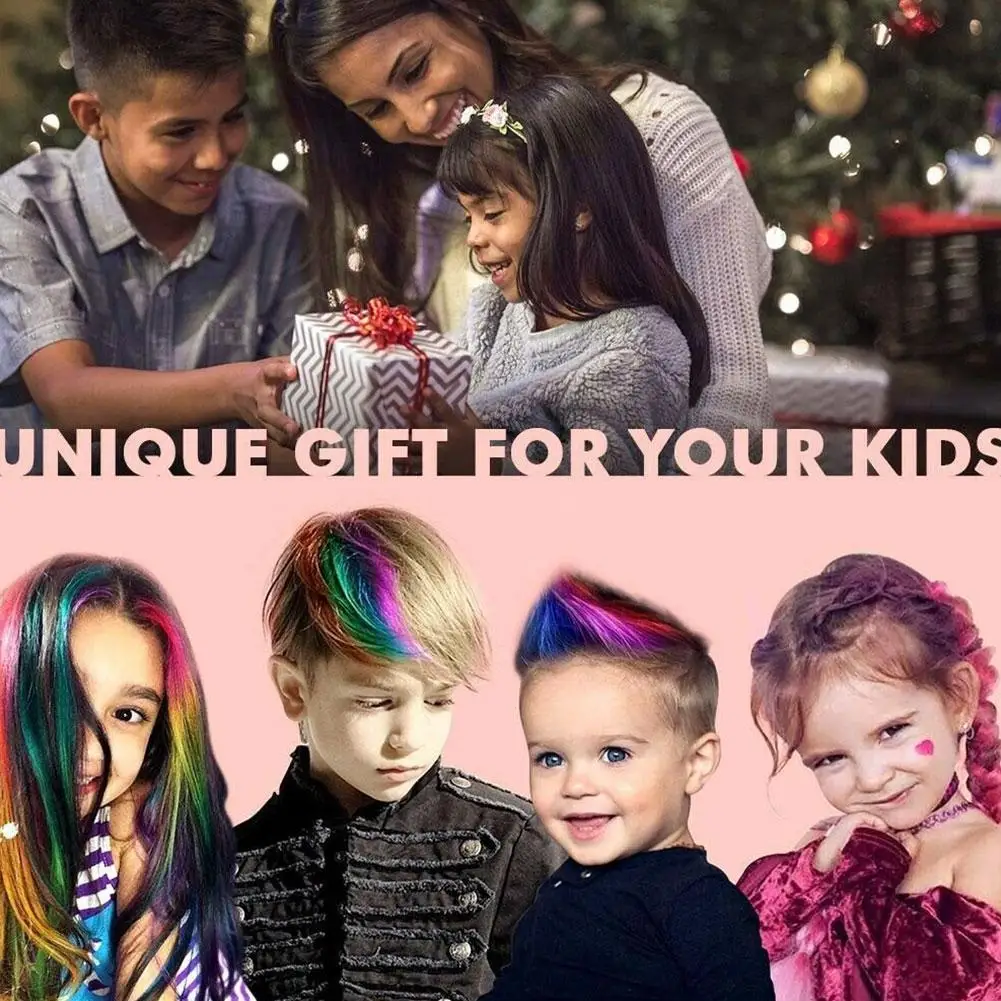 Горячая Распродажа 8 цветов s цвет волос мелок искусственный спрей для сделай сам