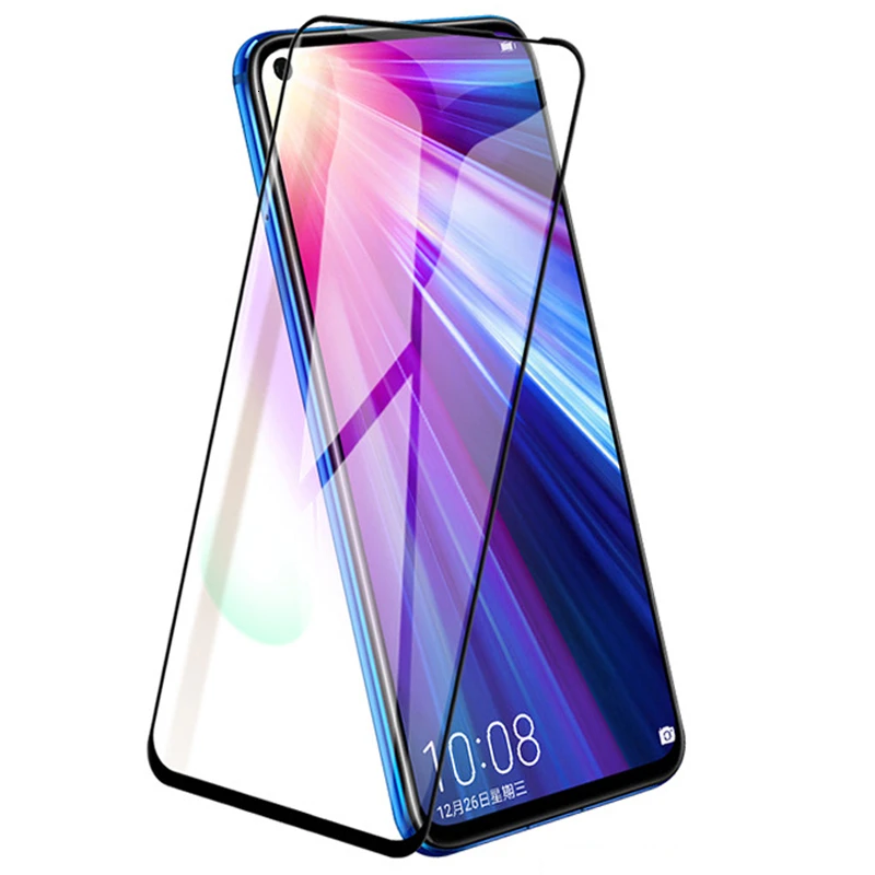 Закаленное стекло с полным покрытием для Huawei Honor 9X 9Lite V9 9i 2018 10i 10 20S 20 Pro 20i 1000 шт.