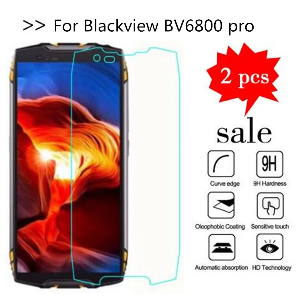 Стекло для Blackview BV6800 pro 2 шт. защита экрана закаленное стекло 5 7 дюйма защитная