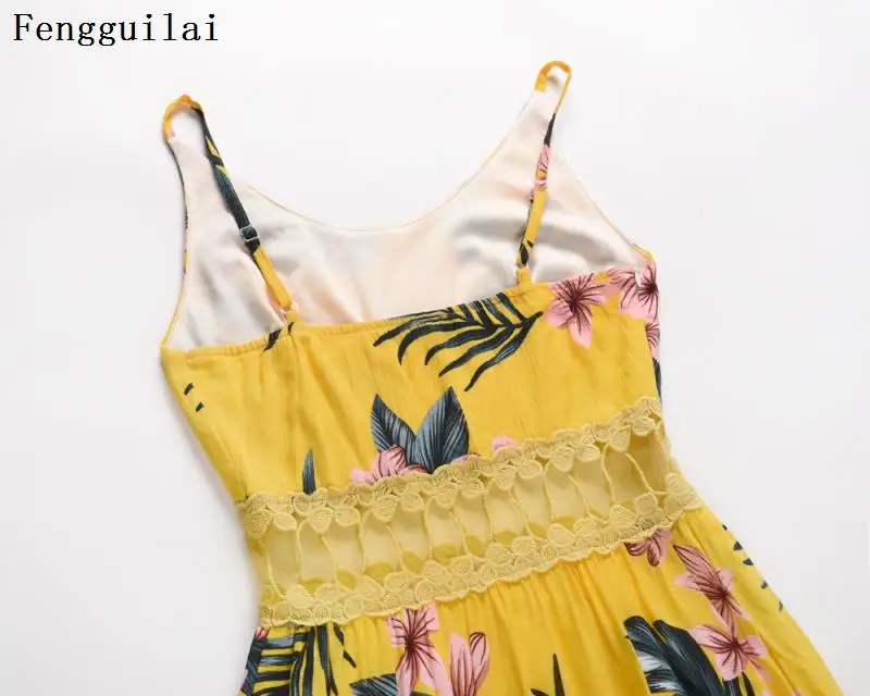 Модное женское кружевное вечернее платье без рукавов с глубоким V образным