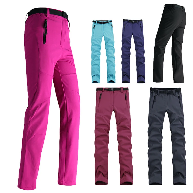 Facecozy 2019 флисовые походные кемпинговые брюки теплые зимние женские мужские