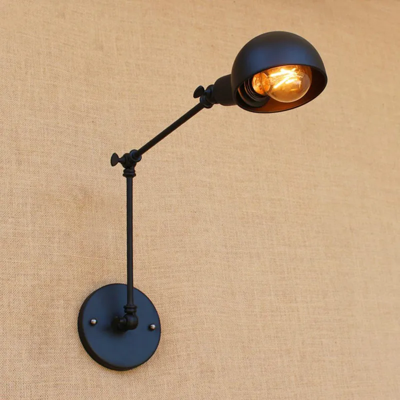 Винтажная настенная лампа промышленные настенные светильники настенное бра с