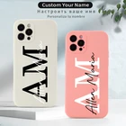 Оригинальный силиконовый чехол для iPhone 11 12 13Pro Max XS XR 7 8P