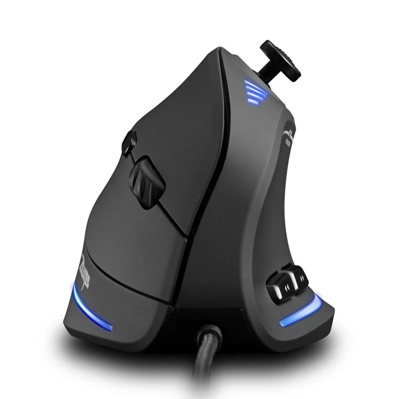 

ZELOTES Vertical Gaming Mouse Wired RGB Ergonomic USB Wired Mouse Programmable Mice 10000 DPI For Gamer Joysticks C18