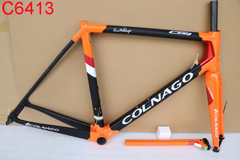 20 цветов Colnago C64 карбоновая рама набор рамы для шоссейного велосипеда карбоновые рамы для велосипеда белое золото