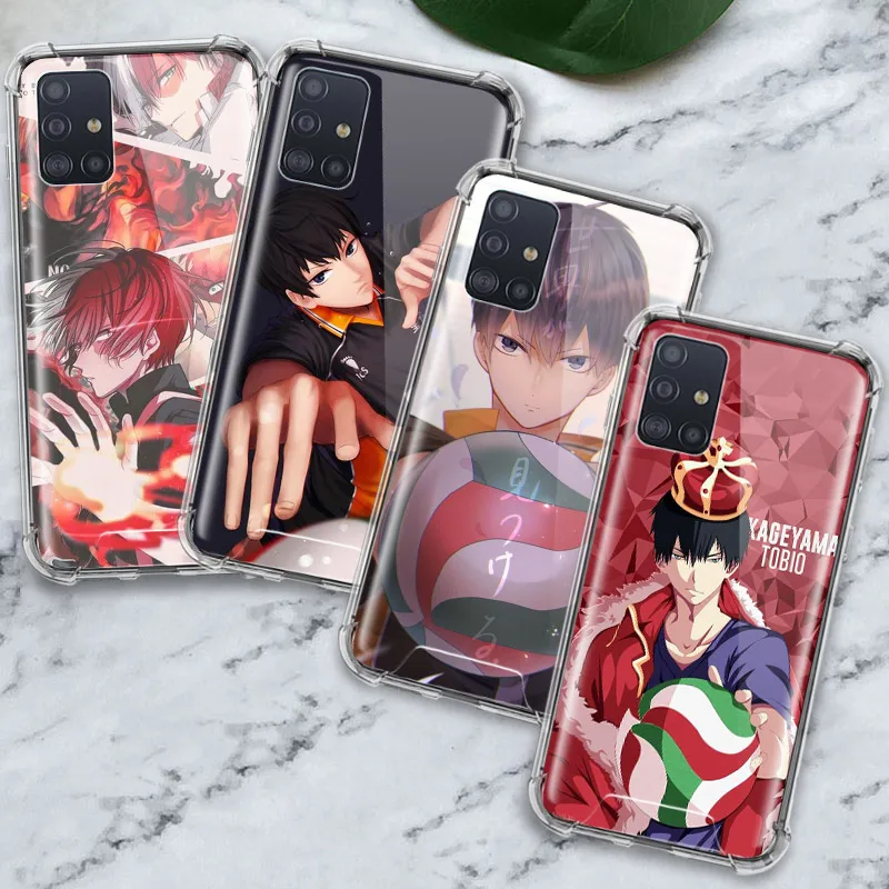 Чехол для телефона Haikyuu Hinata аниме Samsung Galaxy A71 A51 M31 A41 A31 A21 A11 A01 M51 M21 M11|Бамперы| |