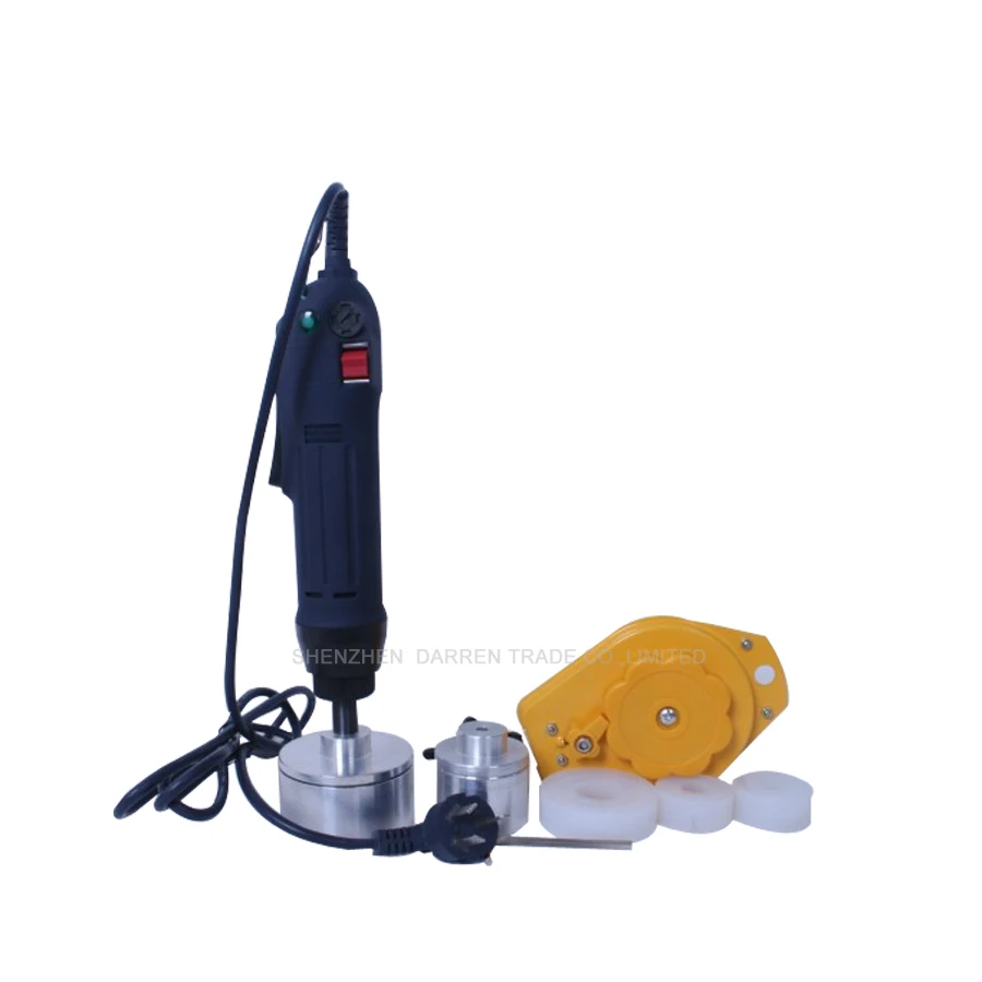 Машина для укупорки бутылок Ручной Электрический укупорочные машины 220V 80w 10-50 мм