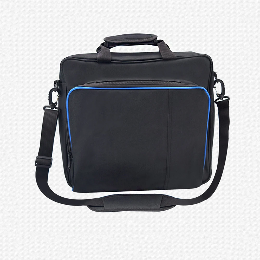 Сумка Slim Game System для PS4/PS4 Pro портфель из холщовой ткани с плечевым ремнем хранения и