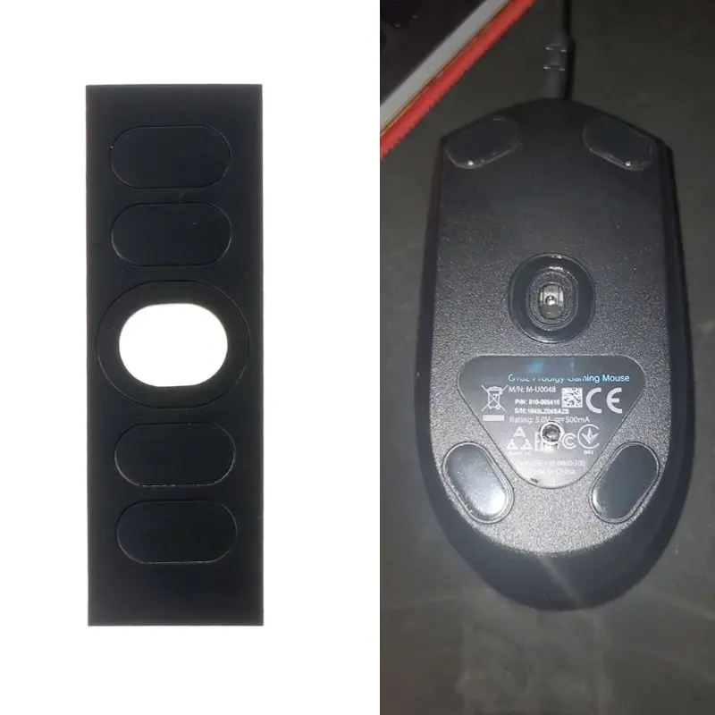 1 комплект коньки для мыши с изогнутыми краями 0 6 мм Logitech G102 G PRO