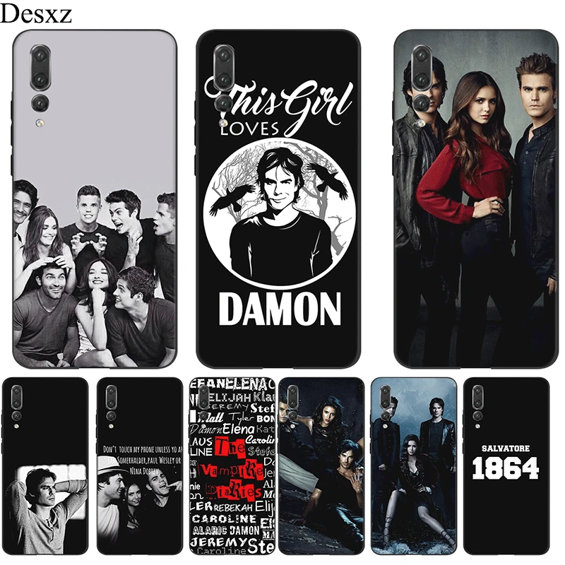 Mobile Phone Case Silicone For Honor Note 10 View 20 6A 7A 7C 7X 8 8X 8C 9X 9 Lite Pro Cover The Vampire Diaries Bag | Мобильные