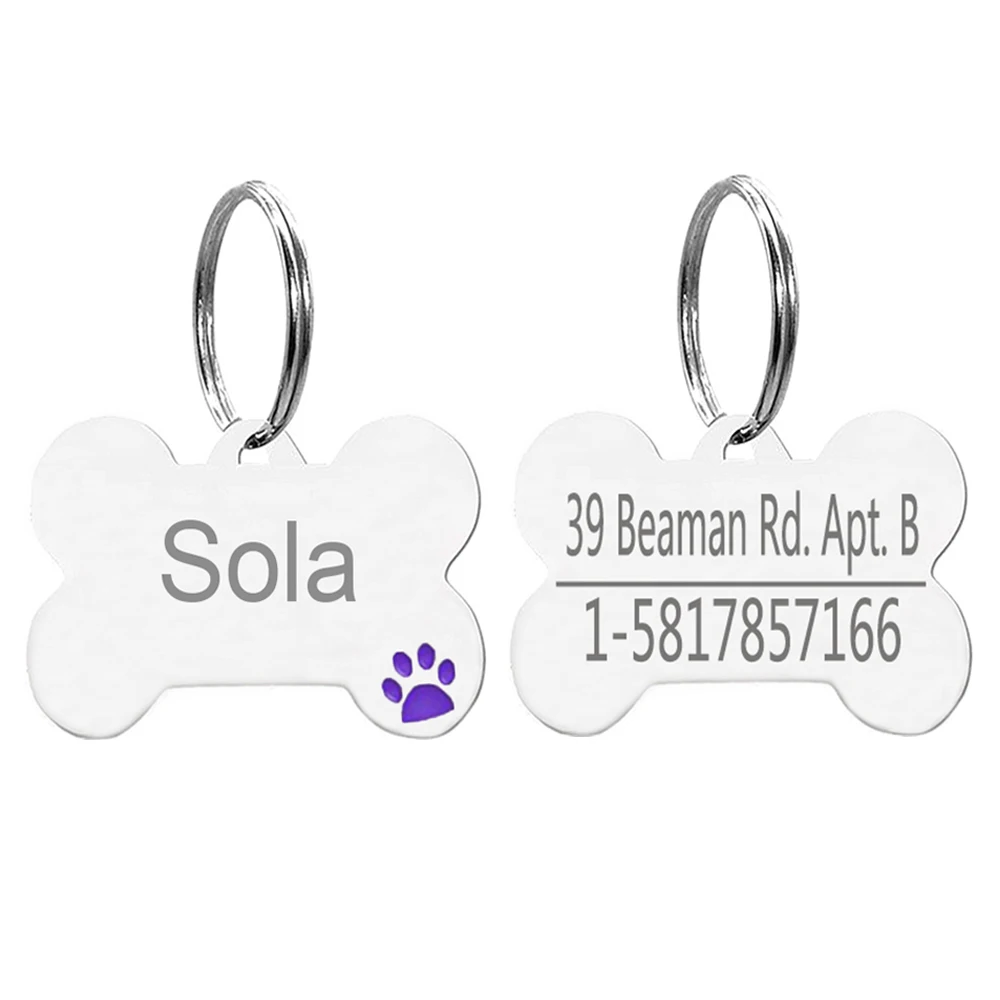 Индивидуальная Выгравированная Персонализированная нержавеющая сталь в форме