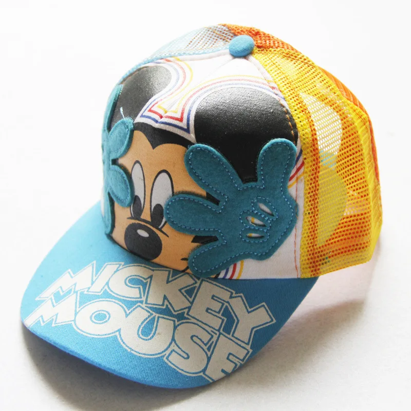 Disney Микки и Минни Маус для маленьких девочек шляпа с рисунком бантом детский