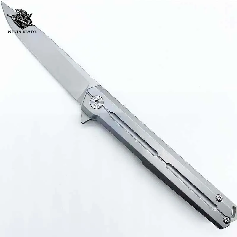 Походный нож Commander D2 лезвие с ЧПУ точная печать шарик процесс шлифовки красивый и