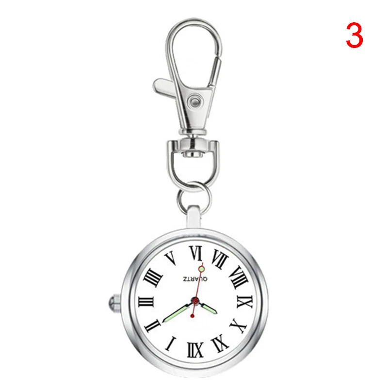 Часы нагрудные кварцевые с круглым циферблатом для мужчин и женщин|Карманные