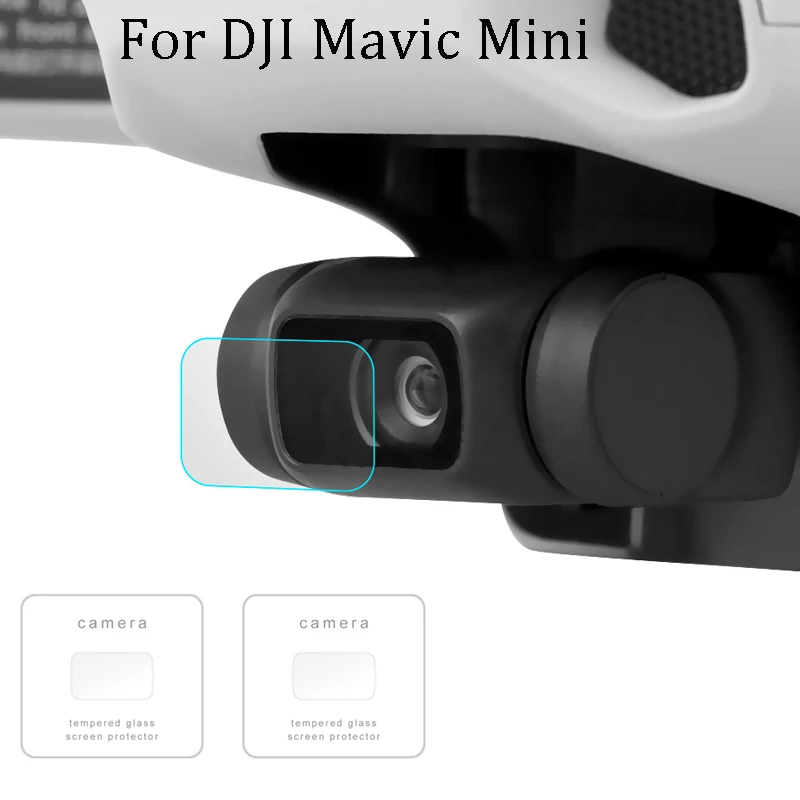 

Drone Camera gimbal Protector screen Cover 2pcs Lens film Protection HD Tempered Glass for DJI Mavic mini Drone Accessories