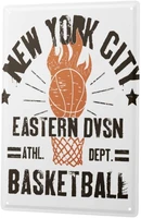 since 2004 tin sign nostalgia new york basketball