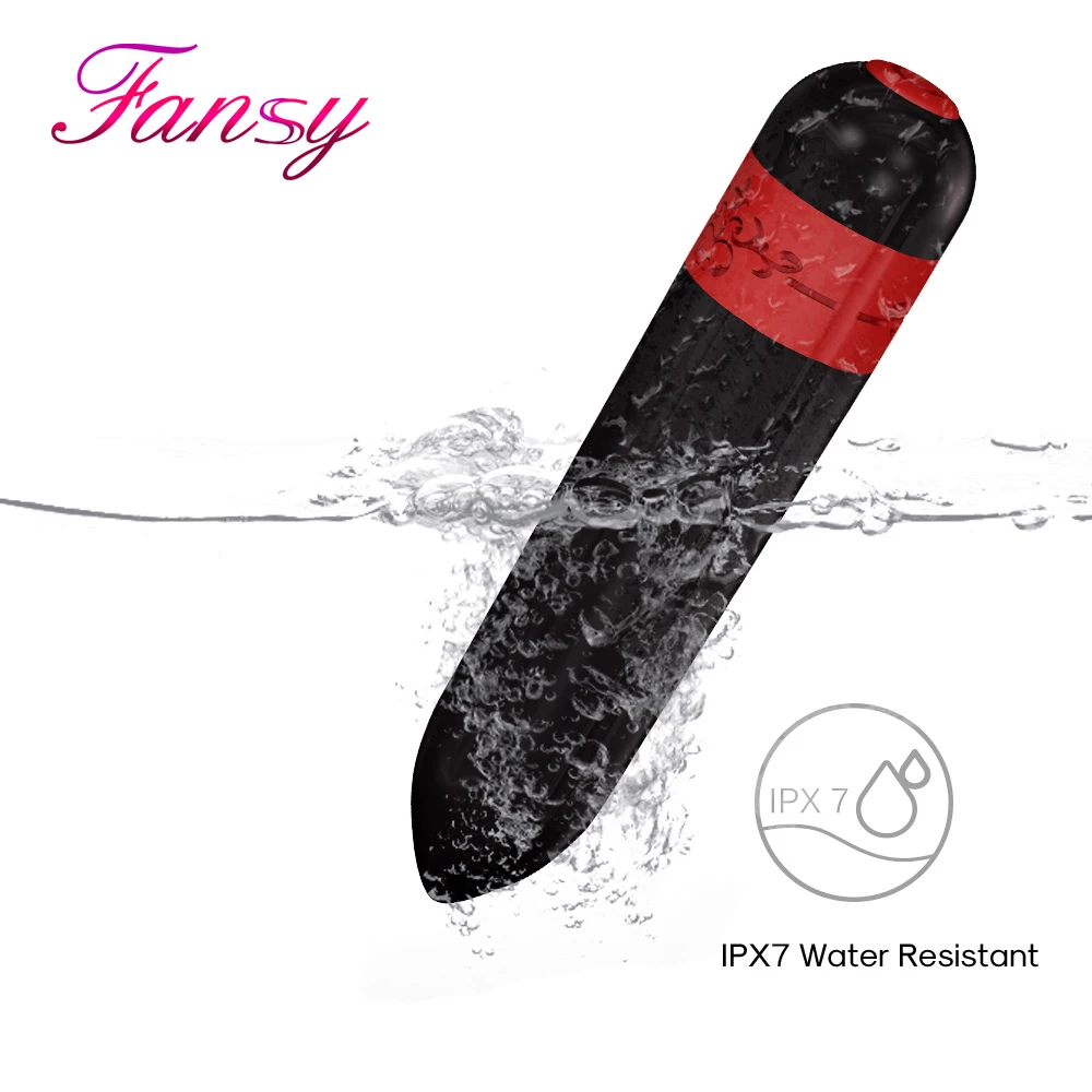 Высококачественный Вибратор пуля водонепроницаемое Силиконовое вибрирующее