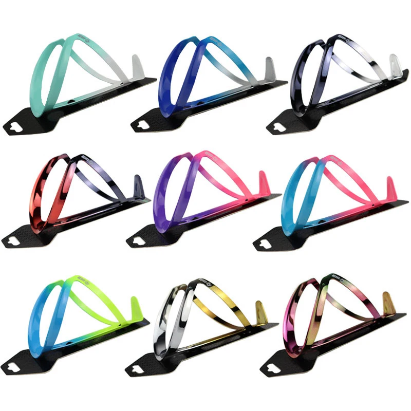 

Футляр для бутылок ODI для горного велосипеда, встроенный алюминиевый держатель для стакана для воды, цветной велосипед с градиентом