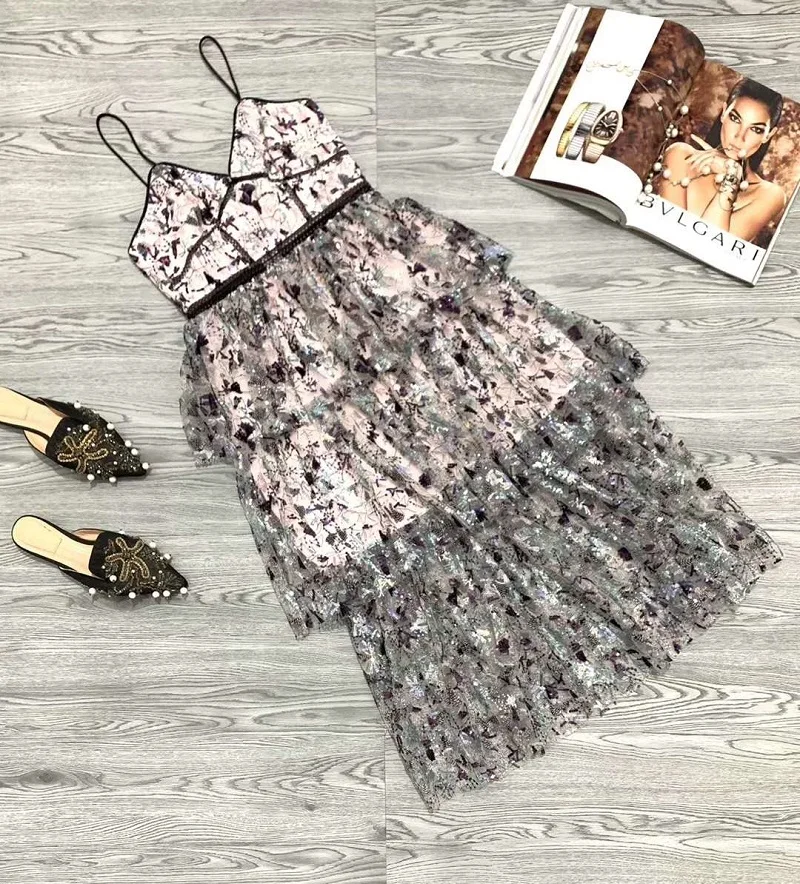 Платье с блестками лето 2020 сексуальные вечерние женские платья на тонких