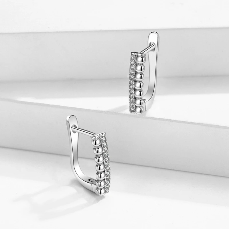 Женские серьги кольца из серебра 925 пробы|Серьги-кольца| |