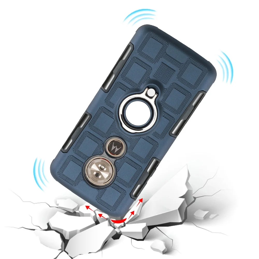 Чехол с поворотным зажимом для ремня Motorola G7 G6 Play G5 G5S G4 Plus Магнитный чехол