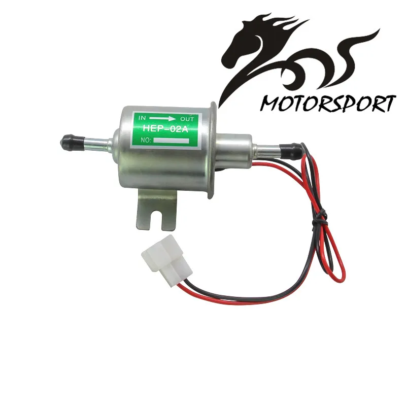

Универсальный 12V электрический топливный насос низкого Давление болт крепления провода дизель HEP-02A для автомобильного карбюратора мотоцикла ATV