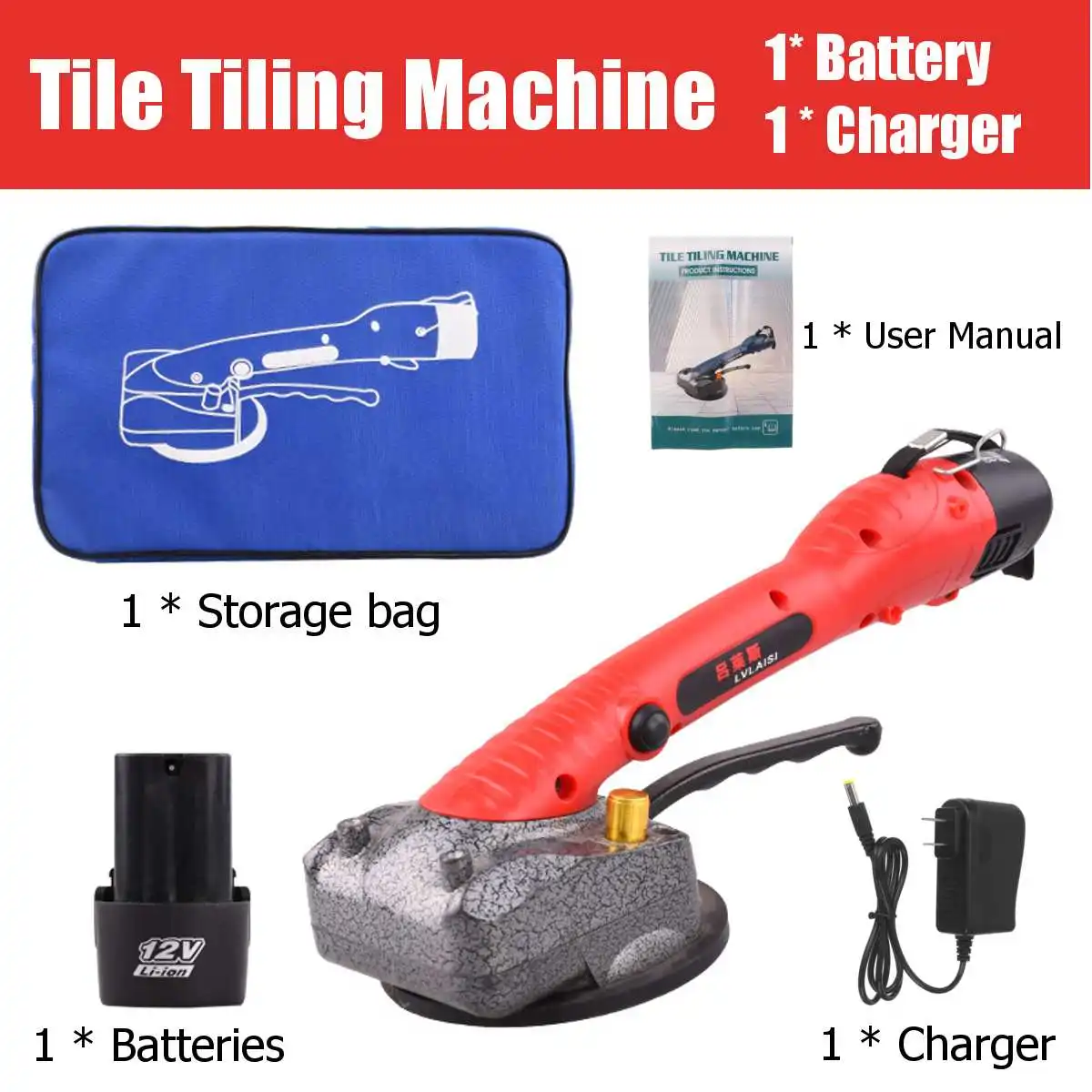 

1000W 12V Tiler 80cm x 80cm Carrelage