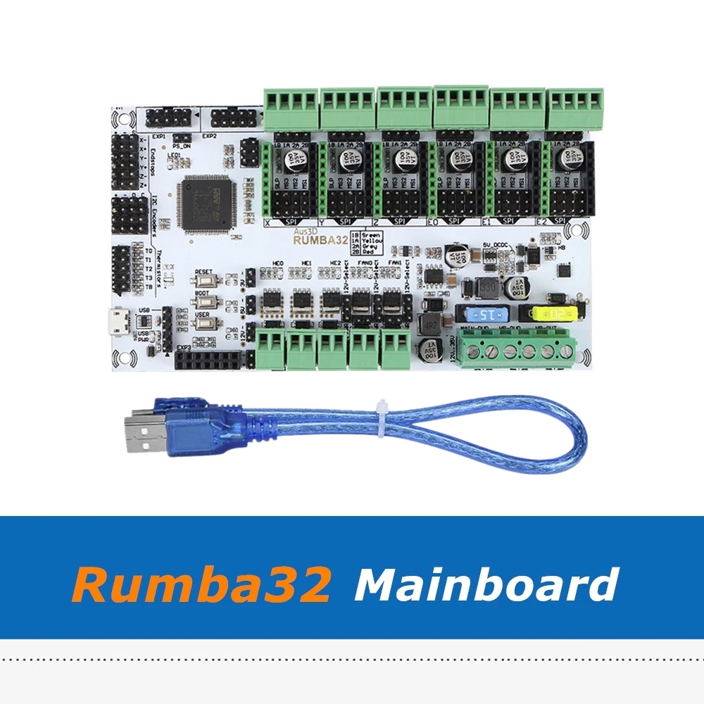 Обновленная плата управления сделай сам Rumba 32 материнская для 3d-печати RUMBA32