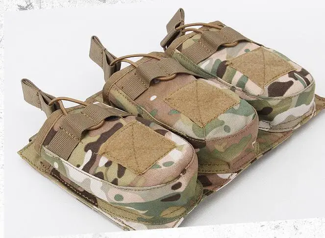 Muller AK Camouflage Tactics Triple Magazine Bag Hunting Bractical Flashlight Bag Triple Stora