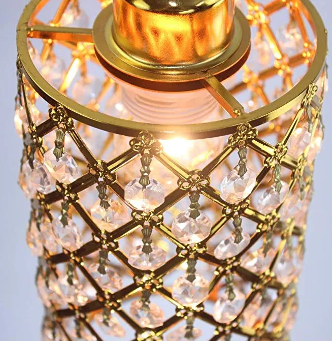 Tl новые роскошные Необычные золотые металлические лампы кристаллы для люстры