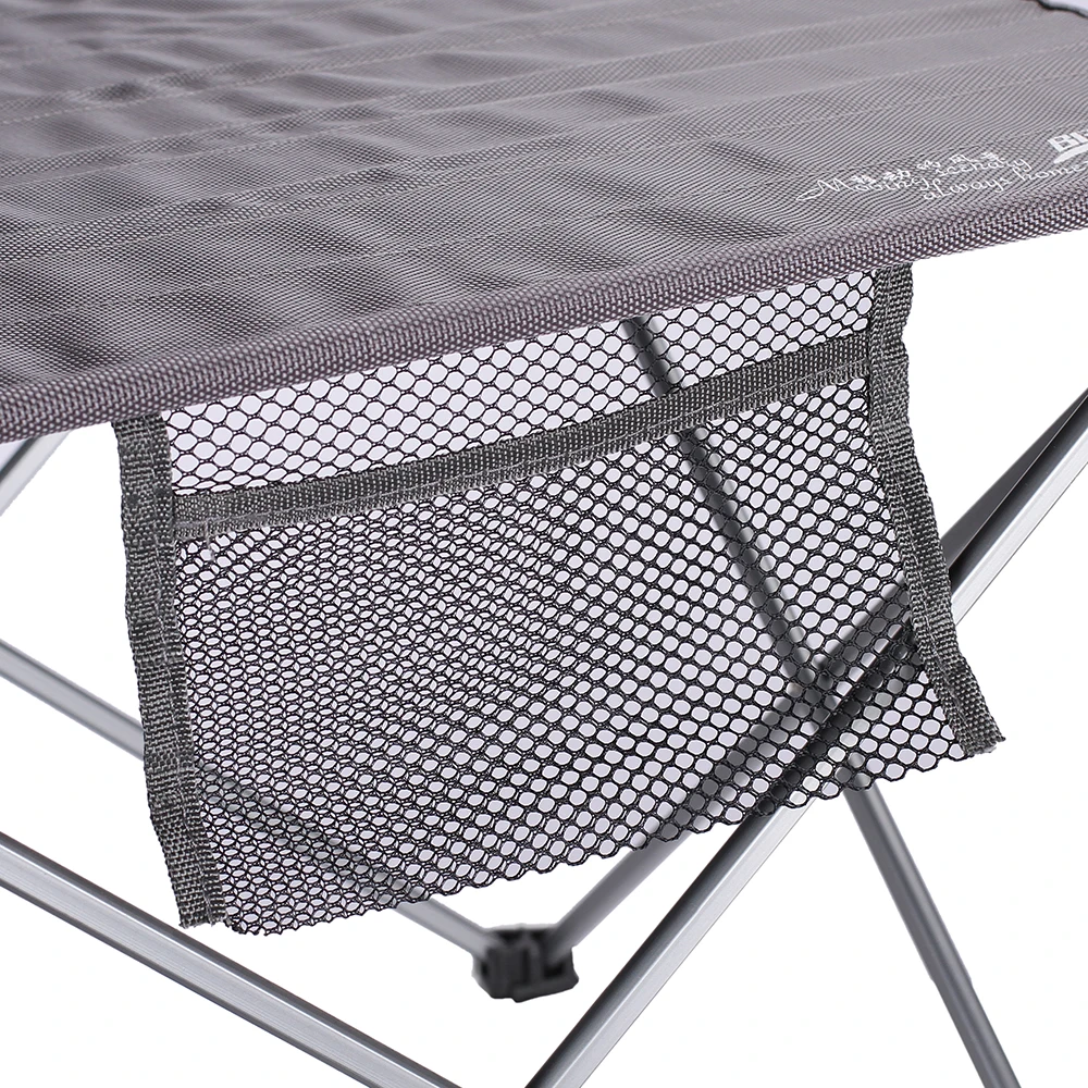 구매 BRS 접이식 경량 알루미늄 휴대용 롤업 테이블 의자 세트, 야외 접이식 캠핑 의자 파티오 접이식 피크닉 테이블