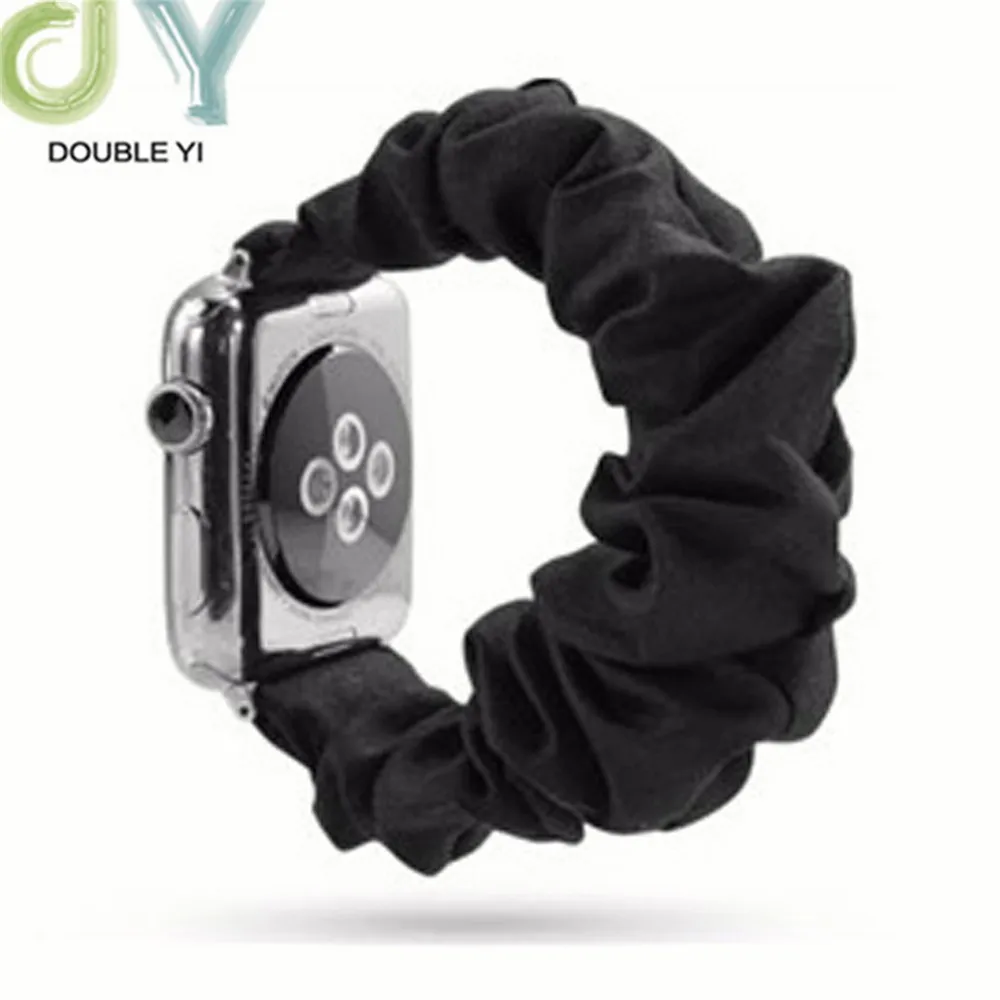 Леопардовый эластичный ремешок для часов совместимый с Apple Watch Band 38 мм/40 мм 42 мм/44