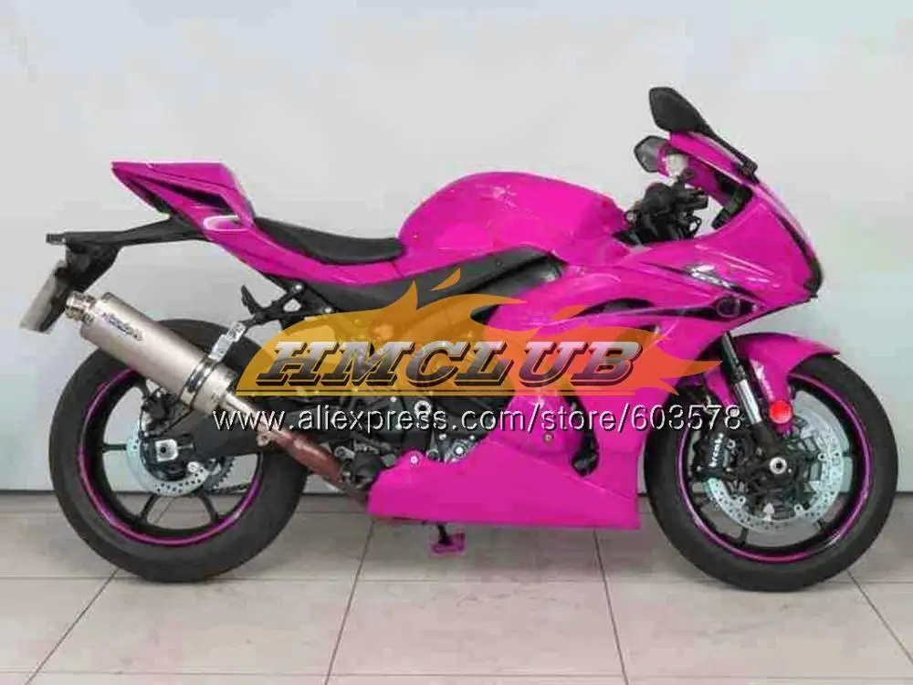 No. 11 Rose Инъекции для SUZUKI GSXR 1000 CC GSX R1000, 17, 18, 19, 15CL. 39 L7 L8 GSXR-1000 K17 GSXR1000 Обтекатели розового и зеленого цветов - Цвет: No. 11 Rose