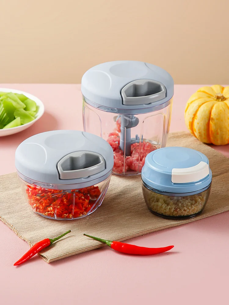 

Kitchen Grater Manual Multi-Function Vegetable Chopper Pull Garlic Masher Household Cut Garlic Mashing Machine
