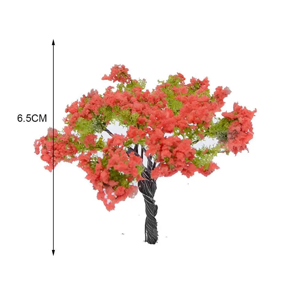 

Flower Model Train Trees Ball Shaped Scenery Landscape Mixed Scale Colors 1/87 V1B8