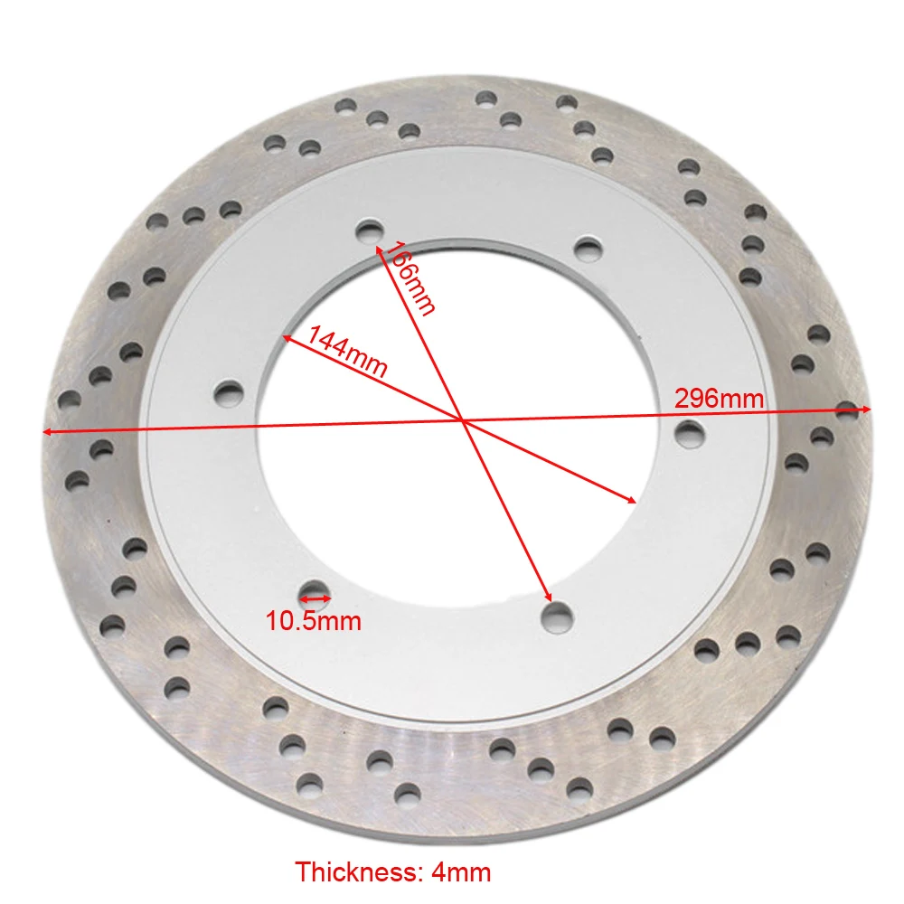 

Front Brake Disc Rotors For Honda NV400 Shadow Slasher 2000-2002 VT750 Shadow 1997-2009 VT750 Black Widow 2001-2004