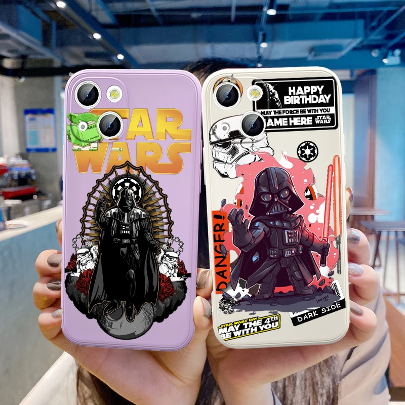 

Phone Case For Apple iPhone 13 12 mini 11 8 7 6 XS XR SE 2020 Pro Max Plus Popular Star Cool Liquid Silicone Soft