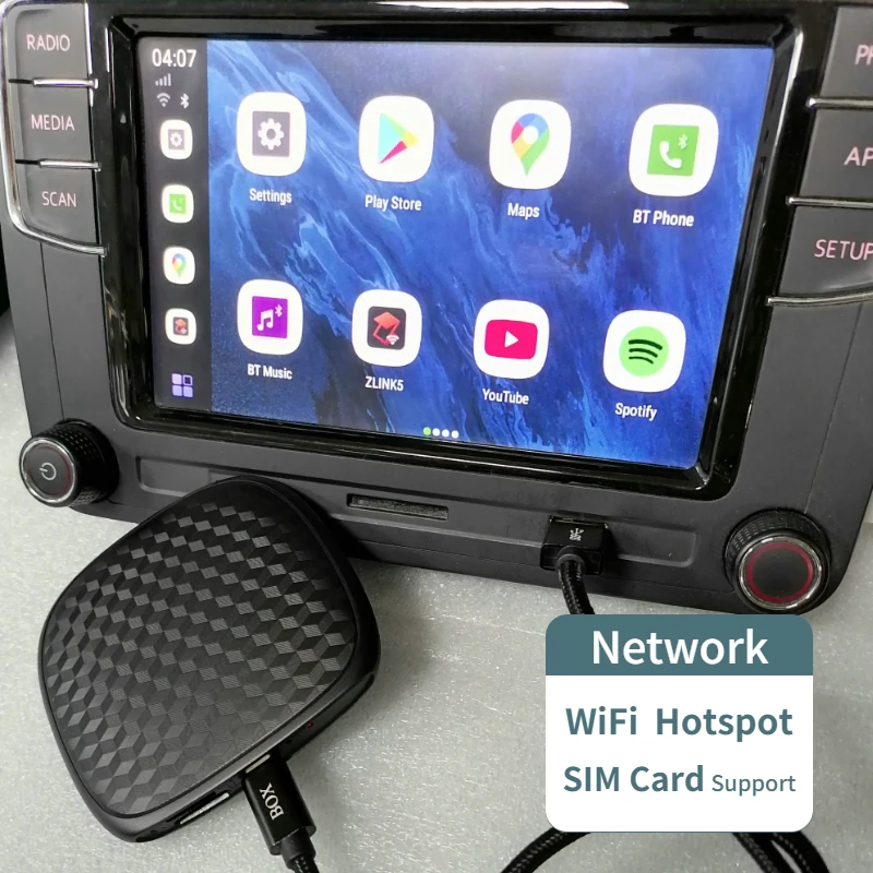 applepie mini 2 0 evo wireless carplay ai box us canada 4g lte android 9 sim carbon fiber qualcomm 8 core usb tv youtube netfix free global shipping