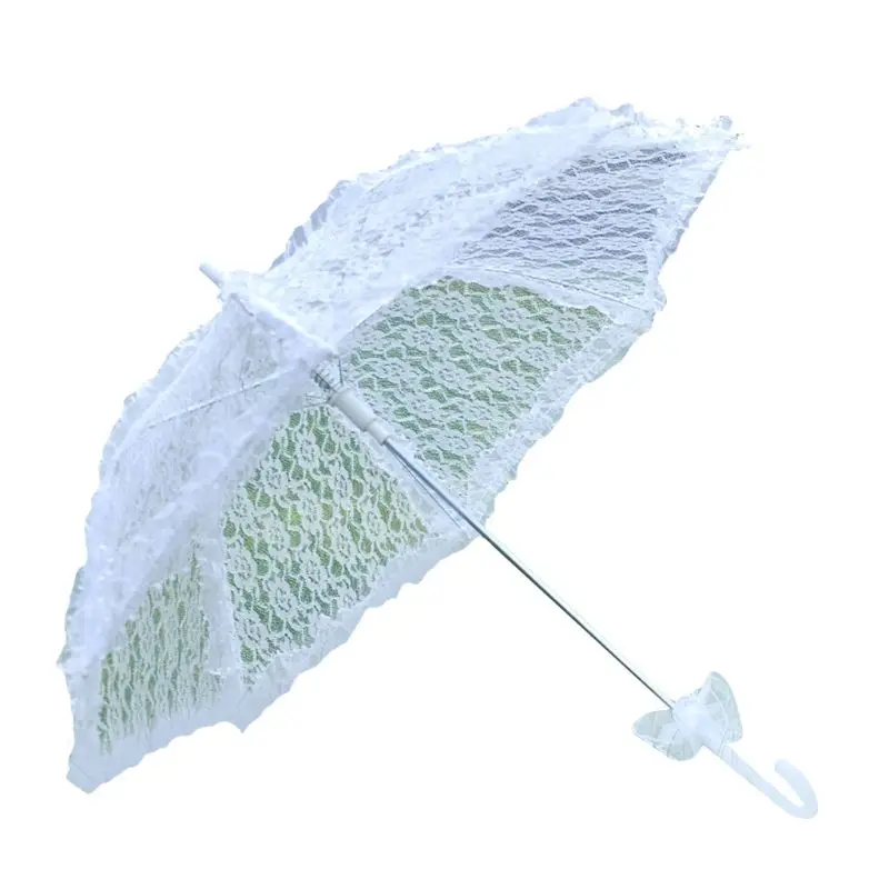 

Simple Wedding Supplies Lace Hollow Bride Wedding Umbrella Photo Decoration Photography Props