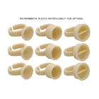 Одноразовое Силиконовое кольцо для чернил для татуировки, 3 размера, держатель для чернил для перманентного макияжа, аксессуары для татуировок, 100 шт.