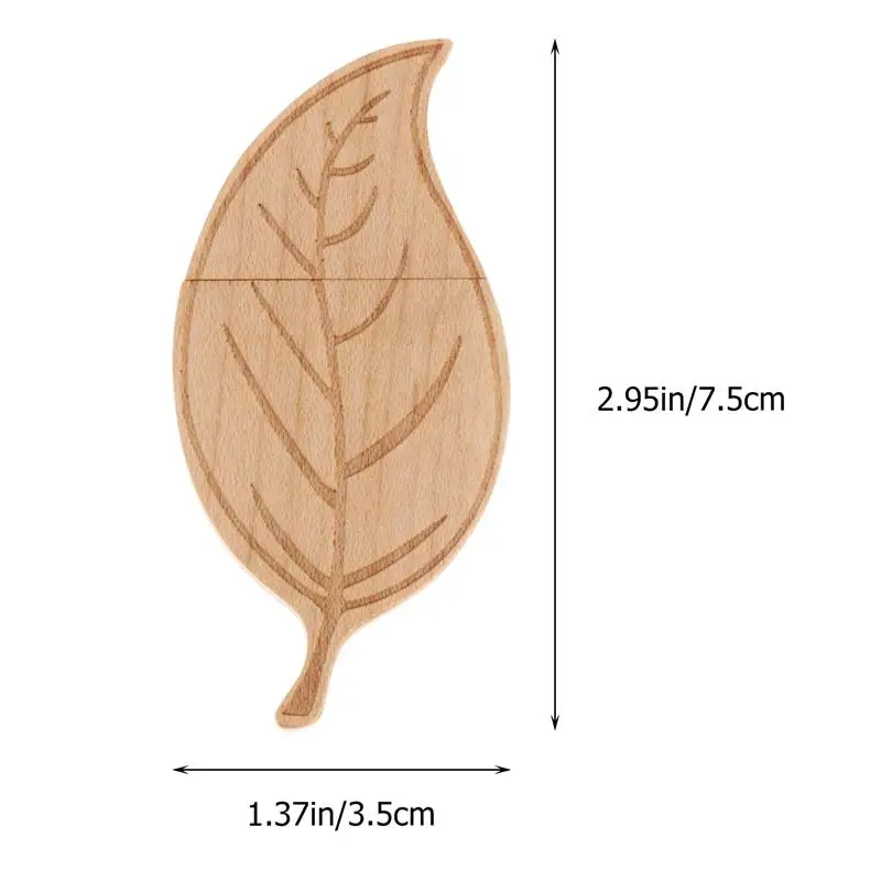 

1Pc Portable USB Flash Drive Data Storage Device Leaf Shape U Disk
