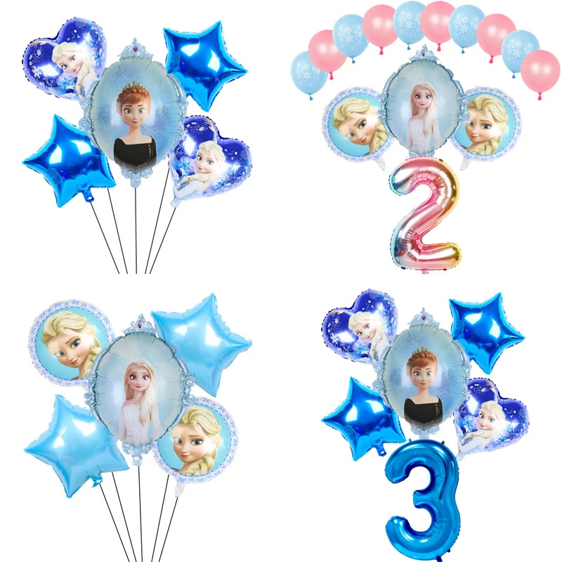 Воздушные шары из фольги в виде мультяшной принцессы | Дом и сад