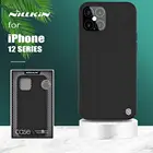 Чехол Nillkin для iPhone 12 Pro Max, 3D текстурированная нейлоновая тонкая задняя крышка из поликарбоната с мягкими краями, чехол для телефона iPhone 1212 Pro12 Mini, чехол