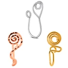 3 шт., U-образные клипсы для пирсинга носа в стиле панк