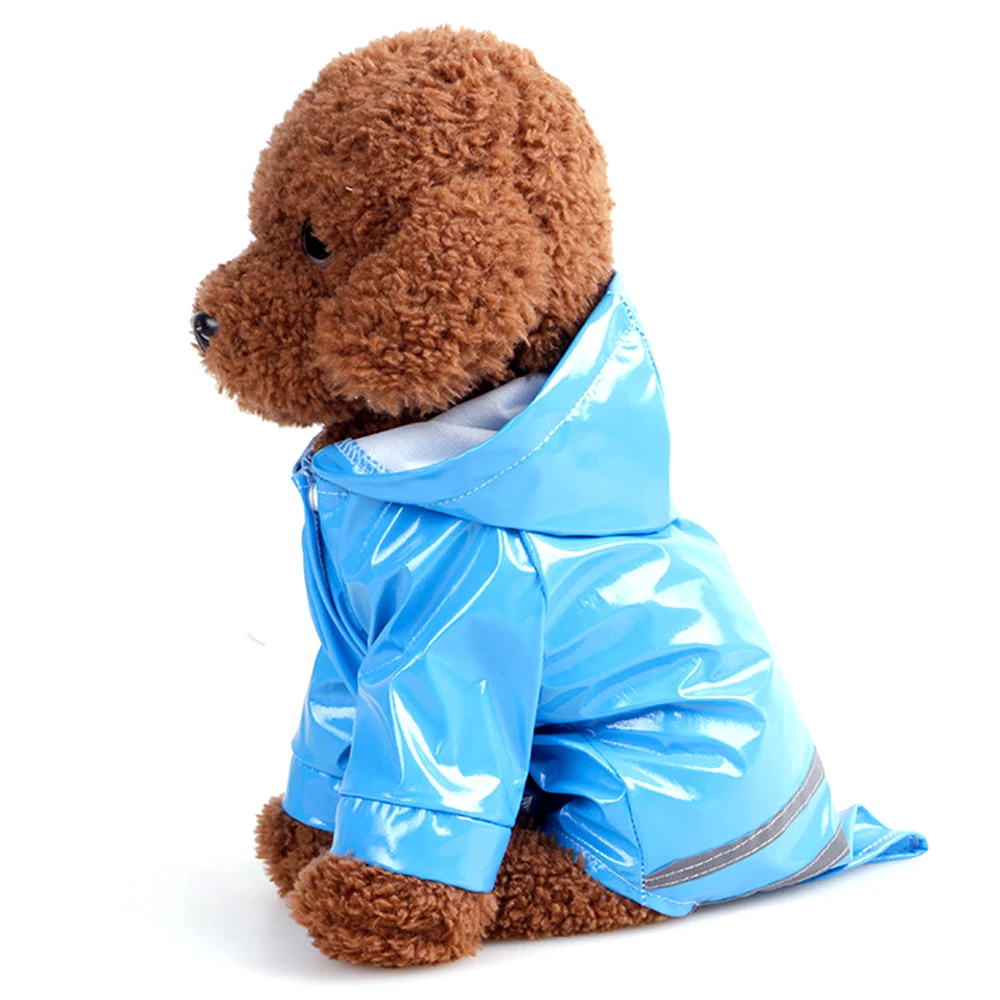 

Pet Water Resistant Clothes Pet Supplies Outdoor Puppy Dog Rain Coat for Dogs Cats M/L Hoody Waterproof Dog Jackets Raincoats